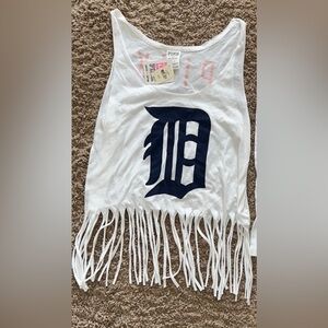 Pink Victoria’s Secret Detroit Tigers Top